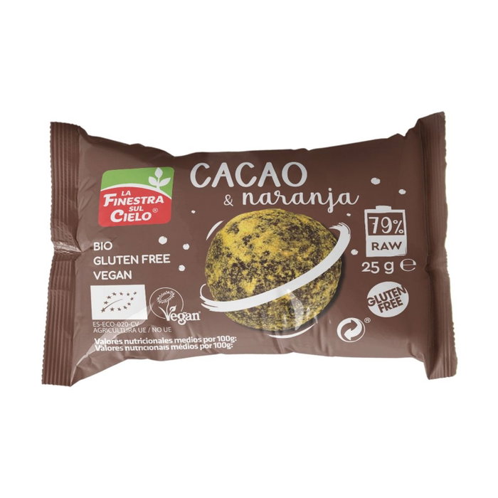 La Finestra sul Cielo Energy ball cacao & naranja 25 g