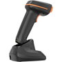 Approx APPLS24WSBS Lector de Código de Barras Inalámbrico 2D/1D/QR Negro y Naranja
