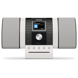 TechniSat MULTYRADIO 4.0 SE Radio Internet con DAB+ y FM, Bluetooth, Wi-Fi, Pantalla TFT 3.2", Compatible con Spotify, Color Negro/Blanco