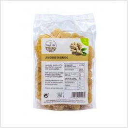 INT SALIM Jengibre Deshidratado 250Gr Snack Azucarado