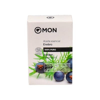 MON Aceite Esencial de Enebro 12ml - Diurético, Depurativo, Analgésico, Tónico Nervioso, Celulitis, Circulación MON Aceite Esencial de Enebro 12ml - Diurético, Depurativo, Analgésico, Tónico Nervioso, Celulitis, Circulación