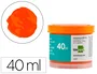 Liderpapel Témpera escolar naranja 40 ml (Pack de 5)