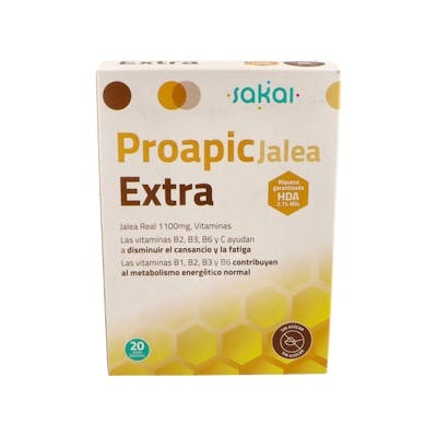 SAKAI Jalea Real Extra 20 Ampollas SAKAI Jalea Real Extra 20 Ampollas