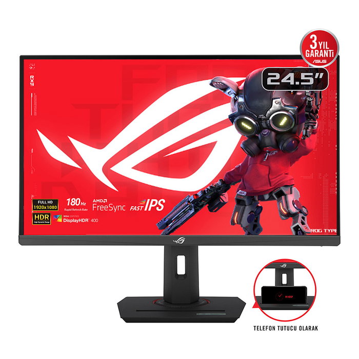 ASUS ROG Strix XG259CS Monitor Gaming 24.5 Pulgadas Full HD Fast IPS Negro