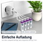 Ansmann 4x AA Lithium Akku Mignon 1800mAh + Cable