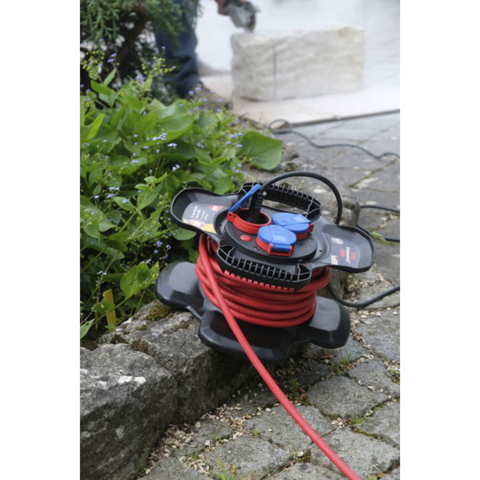 Brennenstuhl X-Gum Rubber Cable Reel 10m H07RN-F 3G1.5 Brennenstuhl X-Gum Rubber Cable Reel 10m H07RN-F 3G1.5