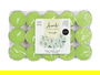 Acorde Set 30 Velas Tea Light Jazmín 3H Verdes 19x11.2x2.7 cm (Set de 24)