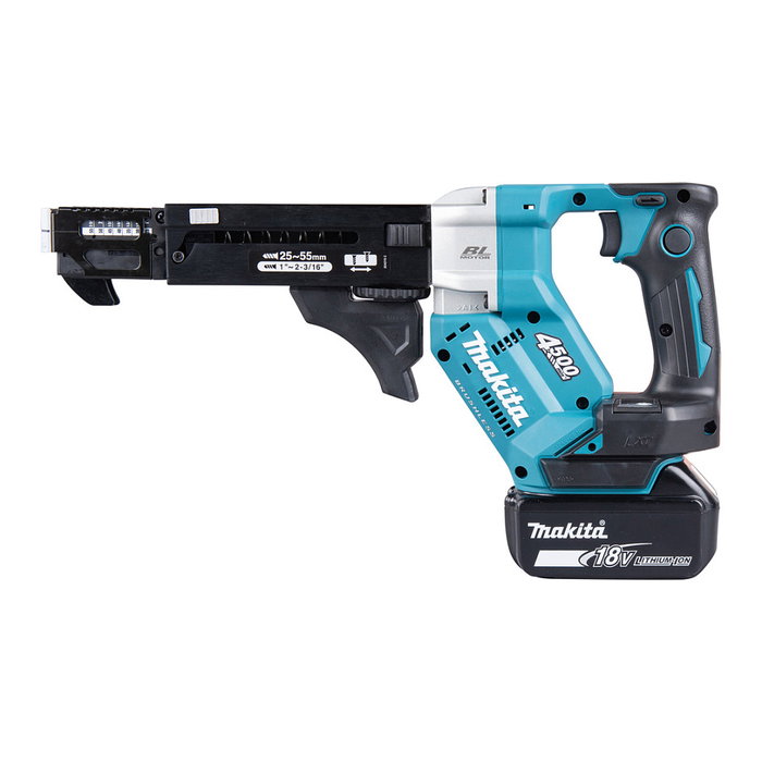 Makita DFR552Z Atornillador a Batería Pistola 18V Sin Escobillas Negro/Azul 4500 RPM