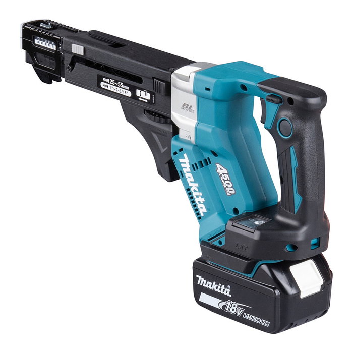 Makita DFR552Z Atornillador a Batería Pistola 18V Sin Escobillas Negro/Azul 4500 RPM