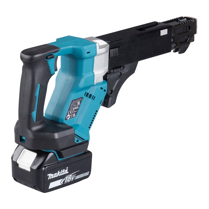 Makita DFR552Z Atornillador a Batería Pistola 18V Sin Escobillas Negro/Azul 4500 RPM