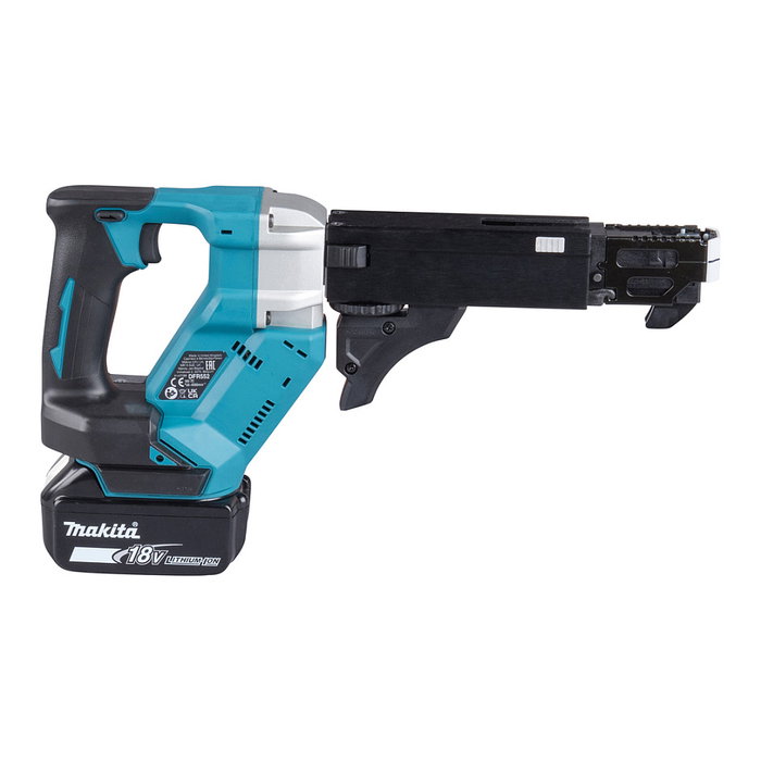 Makita DFR552Z Atornillador a Batería Pistola 18V Sin Escobillas Negro/Azul 4500 RPM
