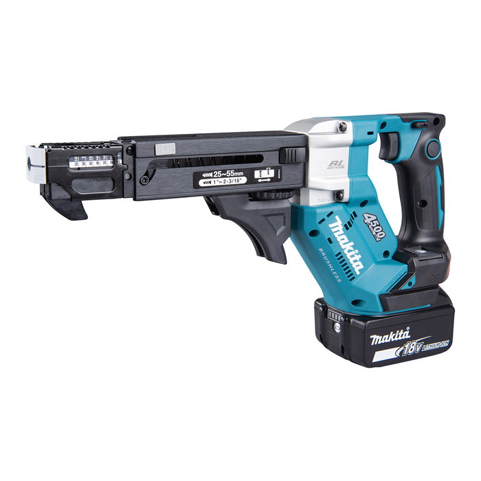 Makita DFR552Z Atornillador a Batería Pistola 18V Sin Escobillas Negro/Azul 4500 RPM