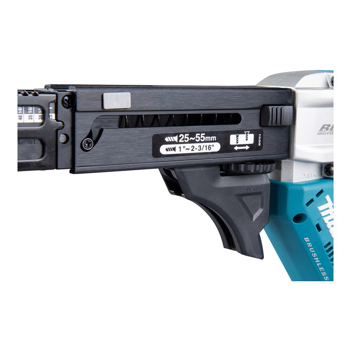 Makita DFR552Z Atornillador a Batería Pistola 18V Sin Escobillas Negro/Azul 4500 RPM