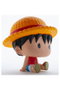 Plastoy Hucha Chibi Luffy One Piece en PVC Multicolor