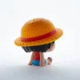 Plastoy Hucha Chibi Luffy One Piece en PVC Multicolor