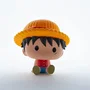 Plastoy Hucha Chibi Luffy One Piece en PVC Multicolor
