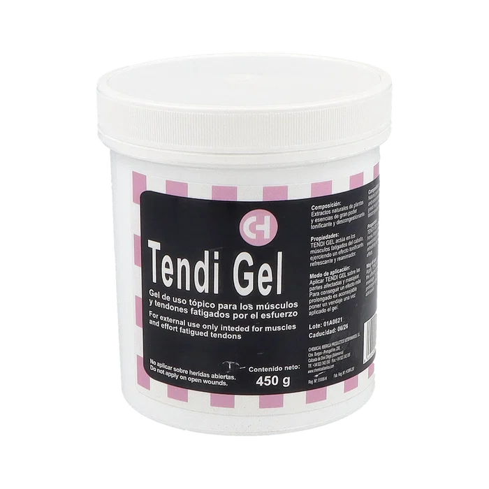 CHEMICAL IBERICA VET Tendigel Gel Refrescante 450g CHEMICAL IBERICA VET Tendigel Gel Refrescante 450g