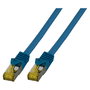 EFB Elektronik MK7001.0,15BL Cable de parcheo Cat6a S/FTP Azul 0,15 m