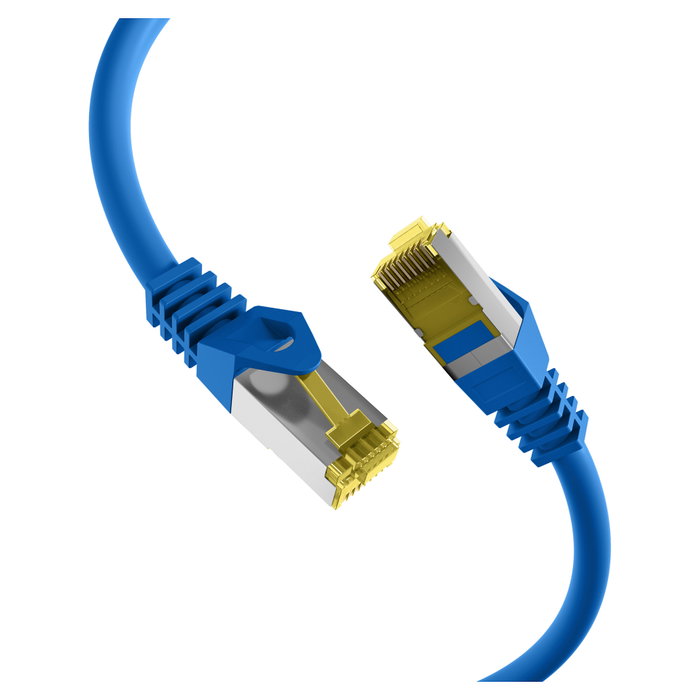 EFB Elektronik MK7001.0,15BL Cable de parcheo Cat6a S/FTP Azul 0,15 m