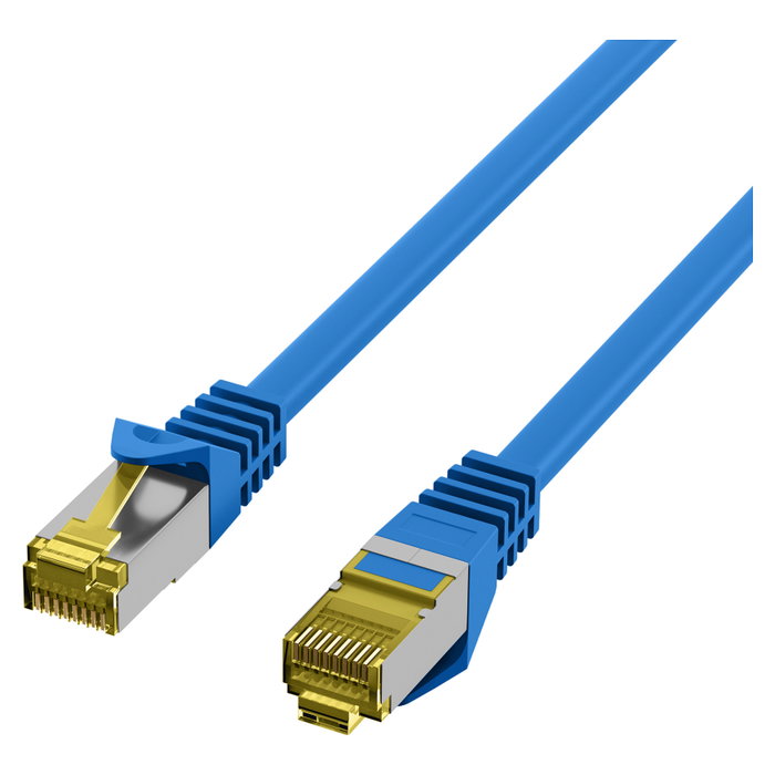 EFB Elektronik MK7001.0,15BL Cable de parcheo Cat6a S/FTP Azul 0,15 m