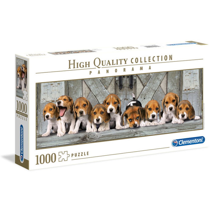 CLEMENTONI Puzzle Panorama Beagles 1000 piezas