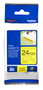 Brother TZe-S651 Cinta Laminada Súper Adhesiva 24mm Amarillo/Negro