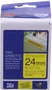Brother TZe-S651 Cinta para rotuladora laminada Negro sobre amarillo 24 mm x 8 m