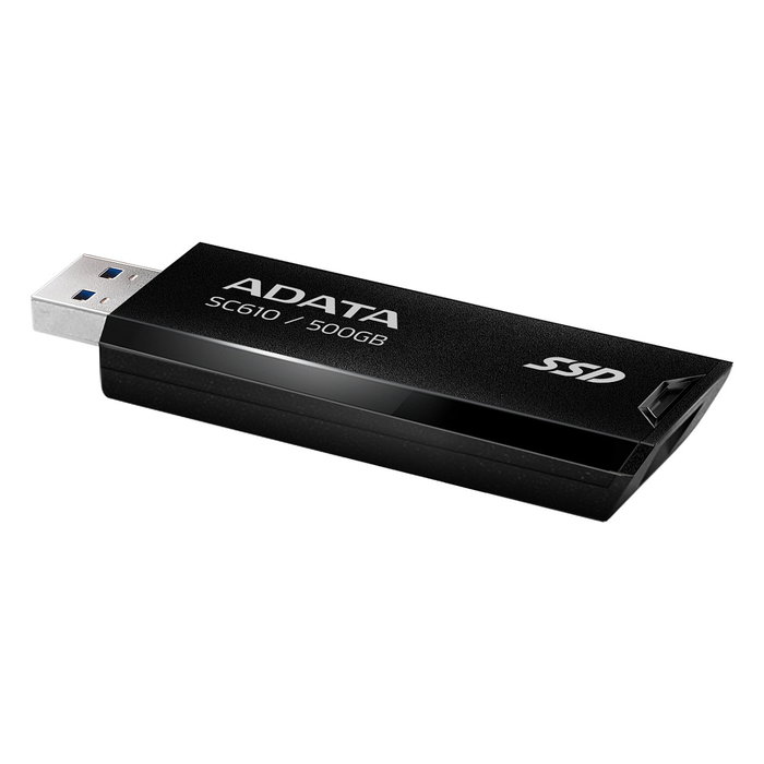 ADATA SC610 500 GB SSD Externo USB-A 3.2 Gen 2 Negro ADATA SC610 500 GB SSD Externo USB-A 3.2 Gen 2 Negro