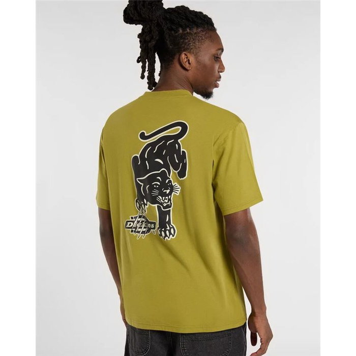 Camiseta de Manga Corta Hombre Dickies Graysville Mostaza 4 Años