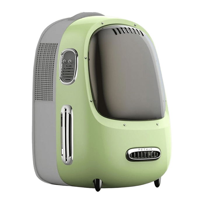 Petkit Breezy2 Transportín Rígido de Mochila para Gato o Animal Pequeño con Ventilación, Carga Frontal, Color Verde Degradado Petkit Breezy2 Transportín Rígido de Mochila para Gato o Animal Pequeño con Ventilación, Carga Frontal, Color Verde Degradado