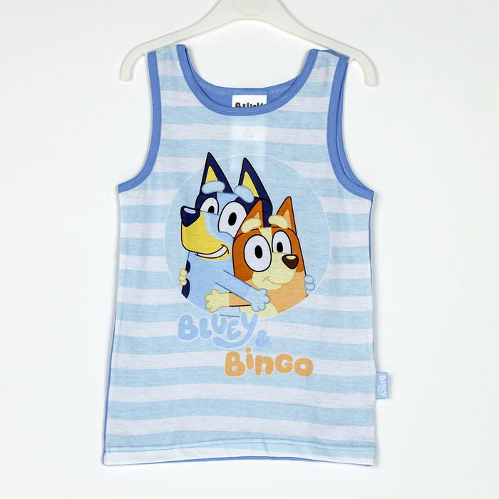 Cerdá Pijama Tirantes Single Jersey Neceser Bluey Light Blue Talla 6 Años