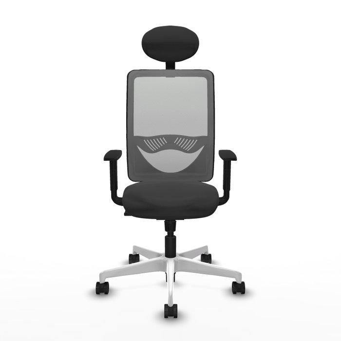 PIQUERAS Y CRESPO Silla de oficina Zulema Gris con mecanismo Sincro PIQUERAS Y CRESPO Silla de oficina Zulema Gris con mecanismo Sincro