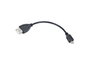 Lanberg OEM-0006 Cable USB A a Micro-USB B Macho, USB 2.0, 480 Mbit/s, 0.15 m, Negro