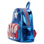 Loungefly Mochila Metallic Capitán América 26cm Marvel