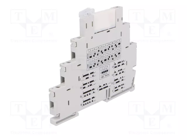 RELPOL Relé de tiempo PIR6WT-1Z 24VAC/24VDC SPST-NO RELPOL Relé de tiempo PIR6WT-1Z 24VAC/24VDC SPST-NO