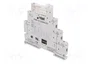 RELPOL Relé de tiempo PIR6WT-1Z 24VAC/24VDC SPST-NO
