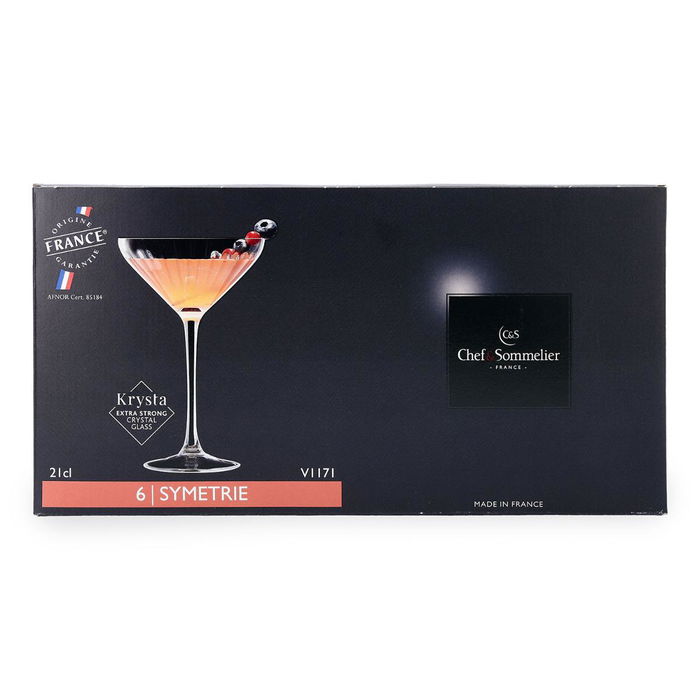 Set 6 Copas Cocktail Krysta Symetrie Chef & Sommelier 21 cL