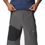 Pantalón Corto Deportivo Columbia Silver Ridge Montaña Gris oscuro