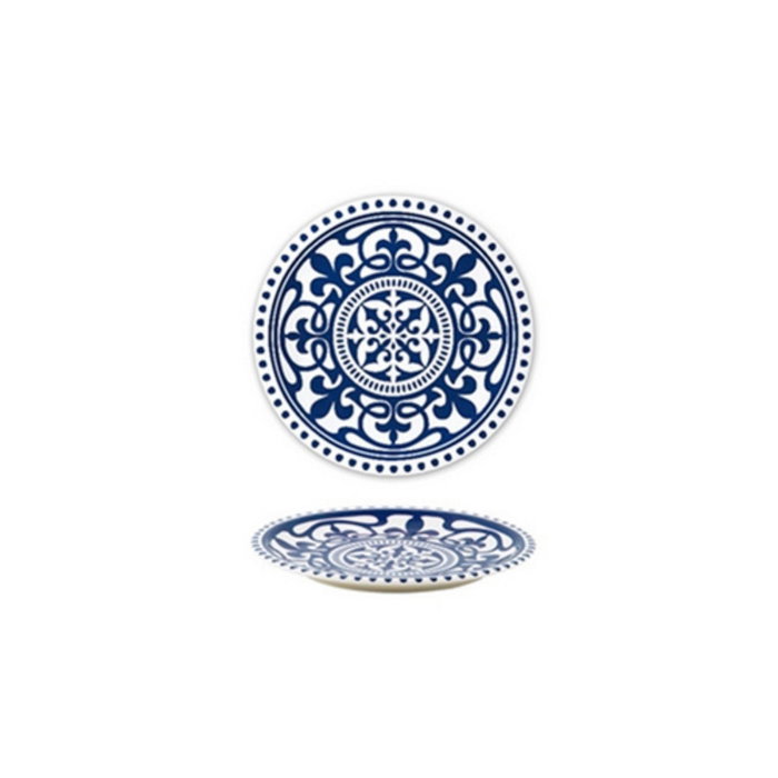 Summa Plato Llano Azul 20 cm (Set de 6)