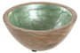 DKD Home Decor Bol de Mango Lacado Verde