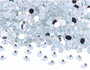 Innspiro Gemas Decorativas Acrílicas Ovaladas Transparentes 6x8mm