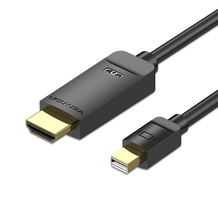 Vention Cable Conversor HAHBH Mini DisplayPort Macho a HDMI Macho 2m Negro Vention Cable Conversor HAHBH Mini DisplayPort Macho a HDMI Macho 2m Negro