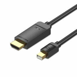 Vention Cable conversor Mini Displayport macho a HDMI macho 2m Negro