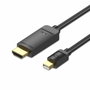 Vention Cable Conversor Mini DisplayPort Macho a HDMI Macho 2m Negro
