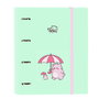 Safta Carpeta con recambio Din A4 cuadros 5 mm Pembe the pink cat