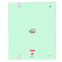 Safta Carpeta con recambio Din A4 cuadros 5 mm Pembe the pink cat