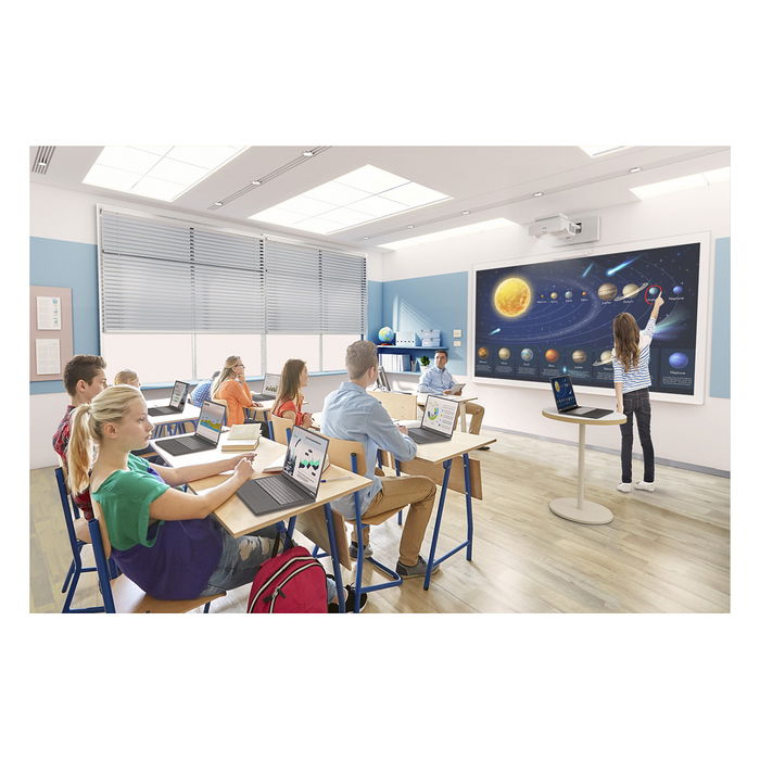 Epson EB-760Wi Proyector Laser Interactivo 4100 Lúmenes ANSI 3LCD WXGA (1280x800) 2500000:1 WiFi Miracast 16:10 Incluye Lápiz