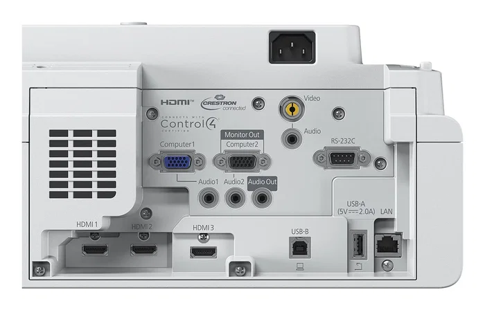 Epson EB-760Wi Proyector Interactivo 3LCD 4100 Lúmenes Láser WXGA (1280x800) 16:10 Blanco con WiFi, Ethernet y Altavoces 16W