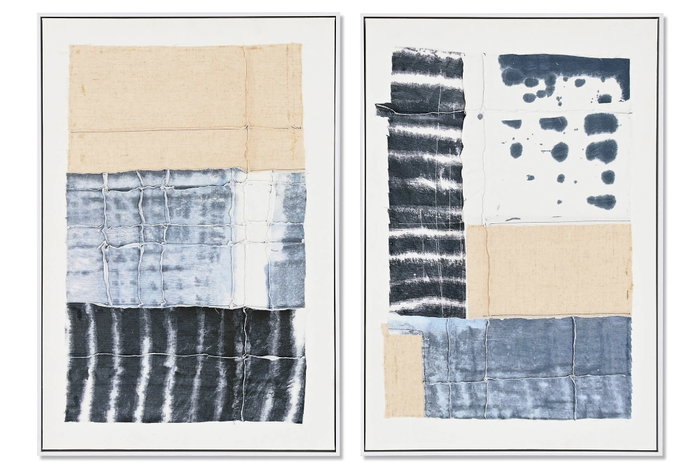 DKD Home Decor Cuadro Lienzo 60x4,5x90 Abstracto Surtido de 2 unidades DKD Home Decor Cuadro Lienzo 60x4,5x90 Abstracto Surtido de 2 unidades