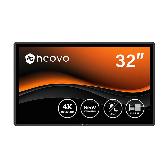 AG Neovo QX3202 Monitor CCTV 32" 4K LED VA 3840x2160 HDMI DisplayPort Negro